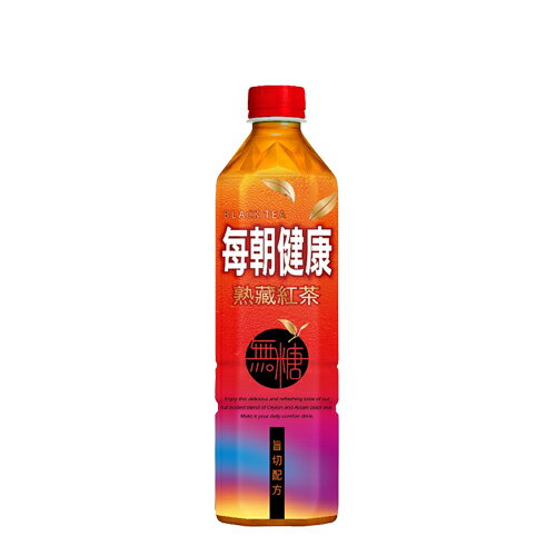 御茶園每朝健康系列(綠茶/雙纖綠茶/紅茶)(650ML*4入/組)【愛買】 4