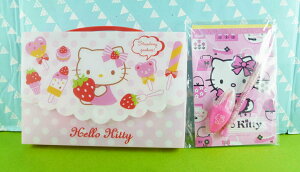 【震撼精品百貨】Hello Kitty 凱蒂貓 文具組-糖果圖案 震撼日式精品百貨