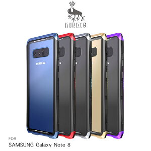 LUPHIE SAMSUNG Galaxy Note 8 雙截龍保護殼 金屬+玻璃材質 不擋訊號【APP下單最高22%點數回饋】