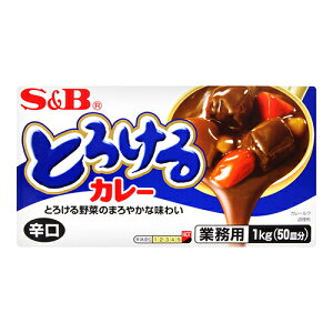 【 現貨 】S&B 特樂口元氣咖哩 - 辛 1公斤