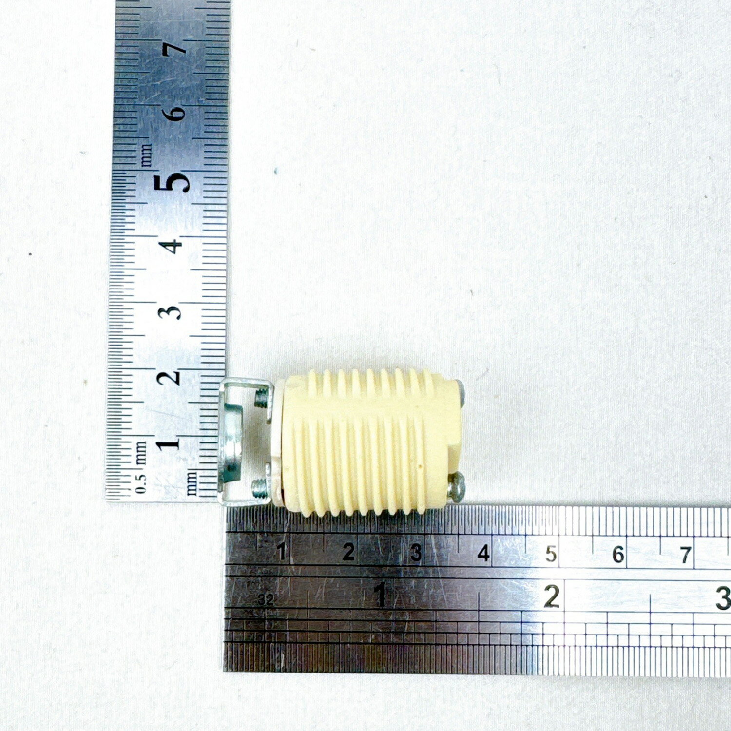 陶瓷燈座 G9全牙燈座 G9燈頭專用燈座 耐高溫 G9燈珠鹵素插座 2