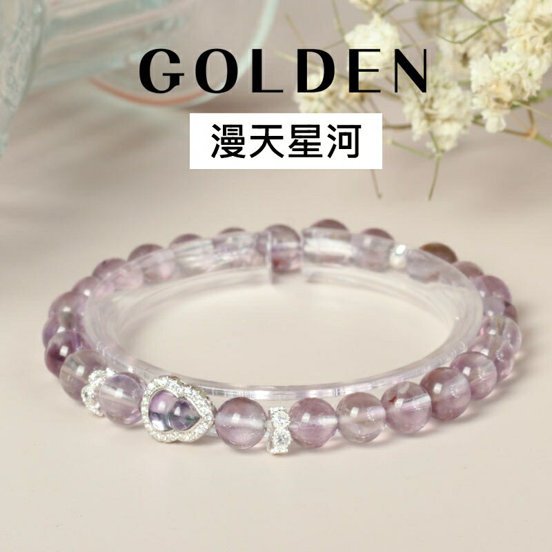 現貨+預購 紫水晶手鍊串珠手繩女手珠平安擋煞防小人轉運淨化招財開運-925銀葫蘆6.4mm74kj23【獨家進口】【米蘭精品】