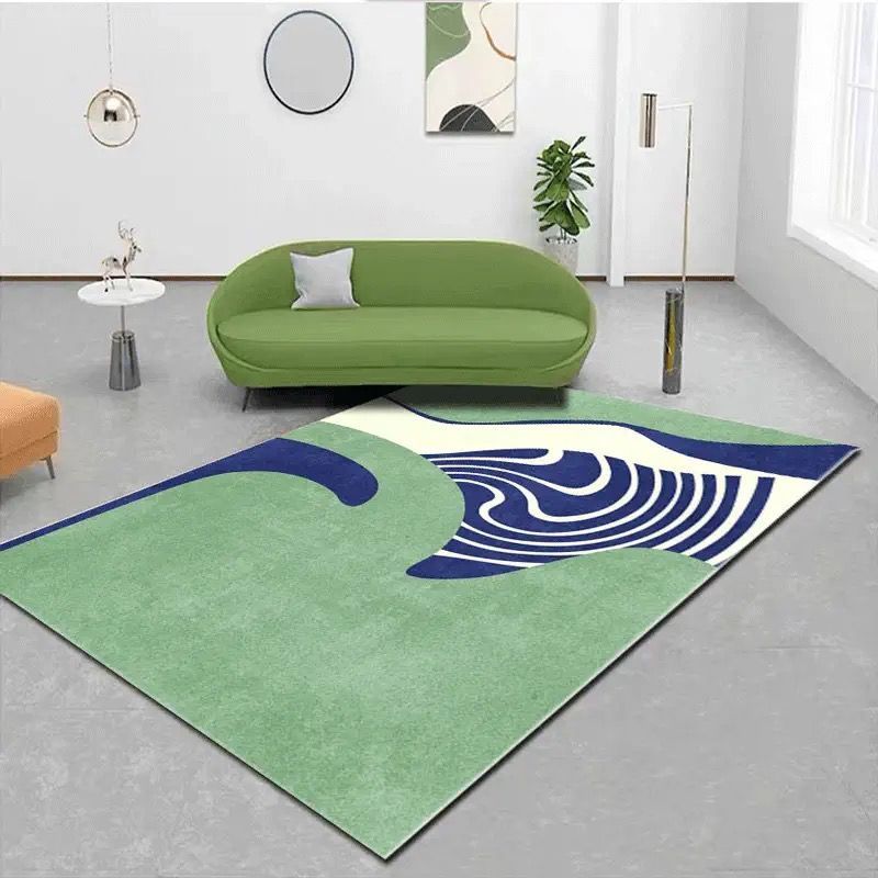 ins客廳地毯北歐輕奢高級沙發茶幾地墊家用現代簡約床邊毯防滑墊