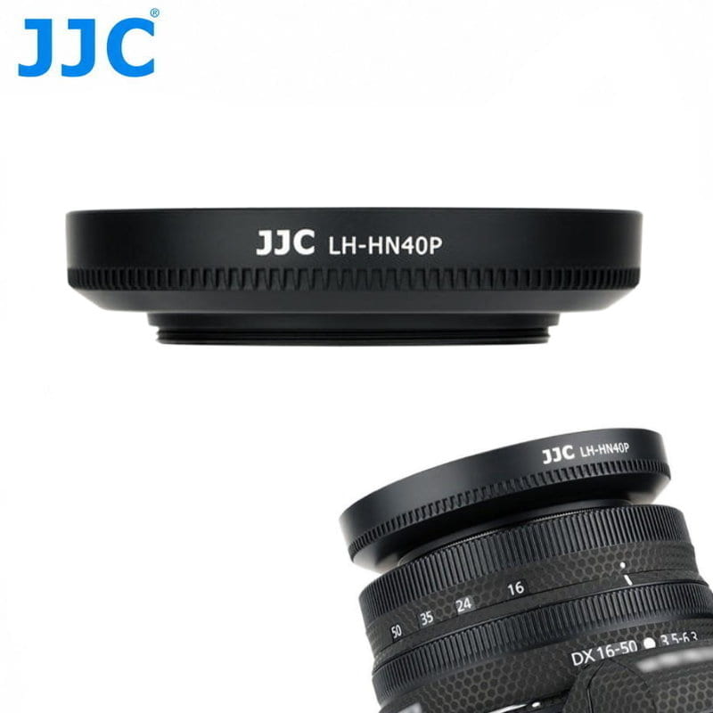 JJC HN40【NIKON LH-HN40 遮光罩】Z DX 16-50mm VR Z50【中壢-水世界】