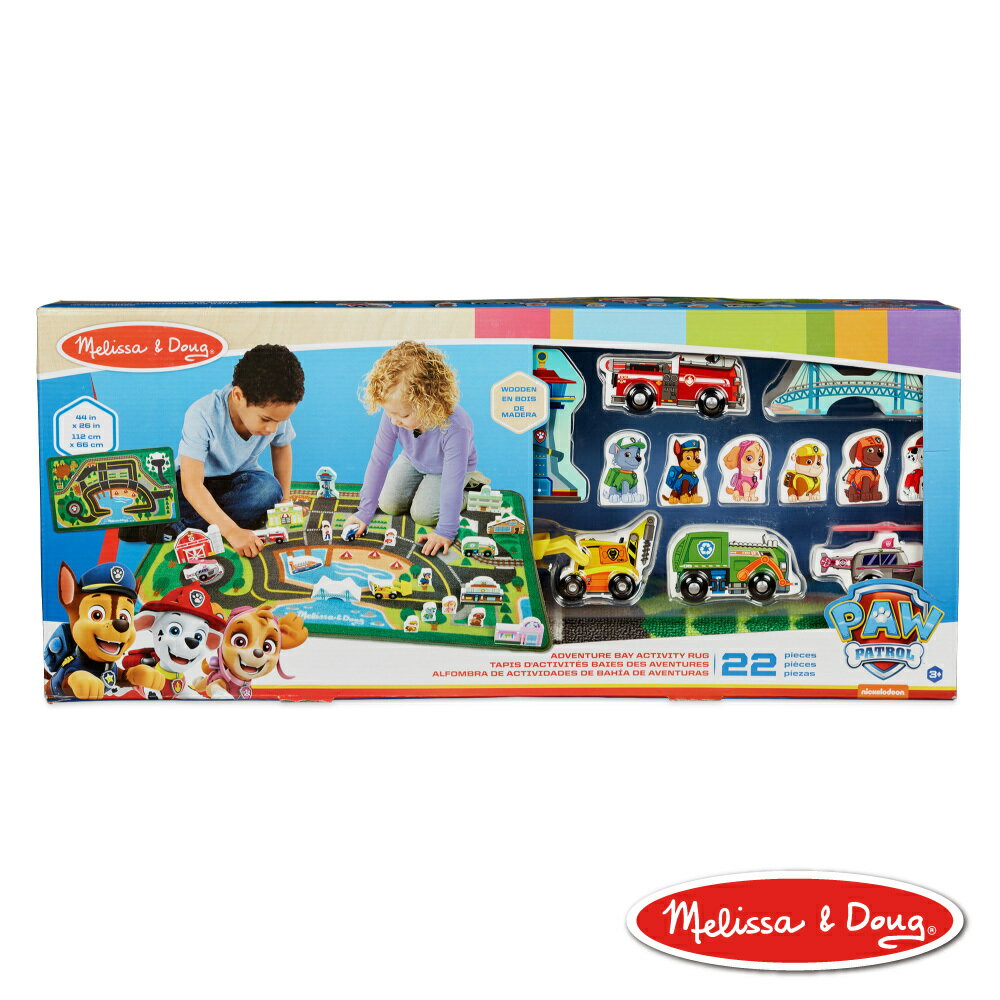 《美國 Melissa & Doug》汪汪隊冒險海灣 地墊遊戲組 東喬精品百貨