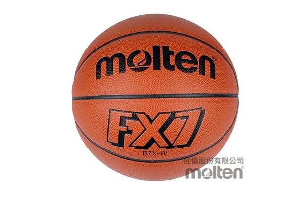 【H.Y SPORT】MOLTEN B7X-W 合成皮8片貼室內外7號籃球 『台灣原廠公司貨』
