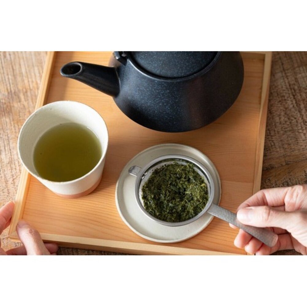 日本製 燕三條 槌目紋帶柄濾茶器 18-8不鏽鋼 濾茶網 茶篩 濾茶器 茶葉匙 過濾網 日本進口 - 日本製 茶壺 燕三條 槌目紋帶柄濾茶器 18-8不鏽鋼 濾茶網 茶篩 茶具 濾茶器 茶葉匙 過濾網 日本進口