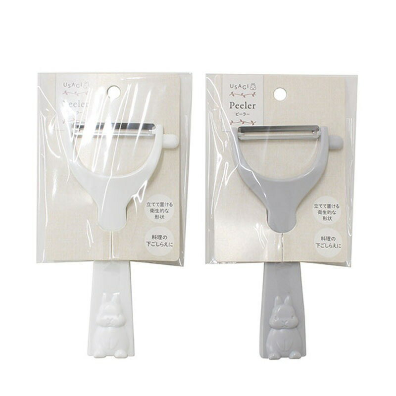 asdfkitty*日本ECHO 兔子可站立刨刀/削皮刀/刮皮器-顏色隨機