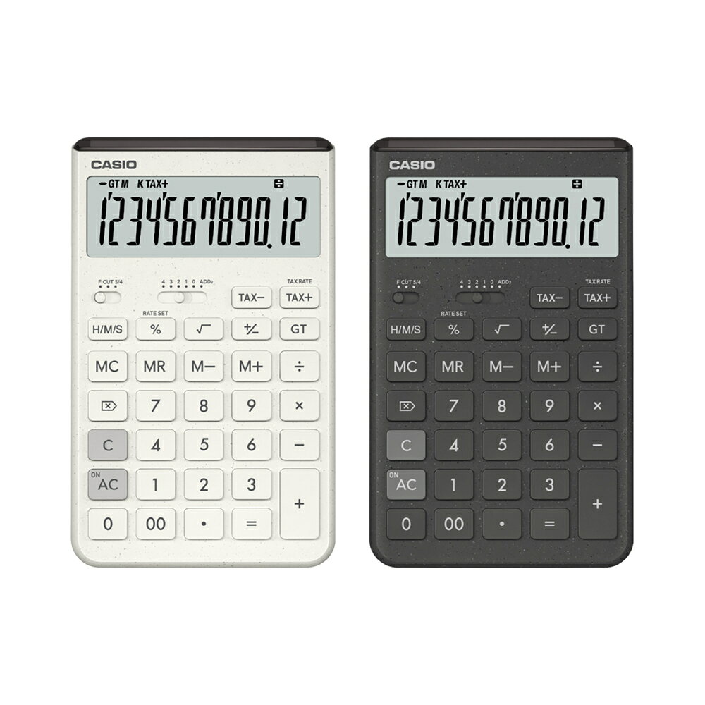【史代新文具】卡西歐CASIO JT-200T 12位環保桌上型計算機