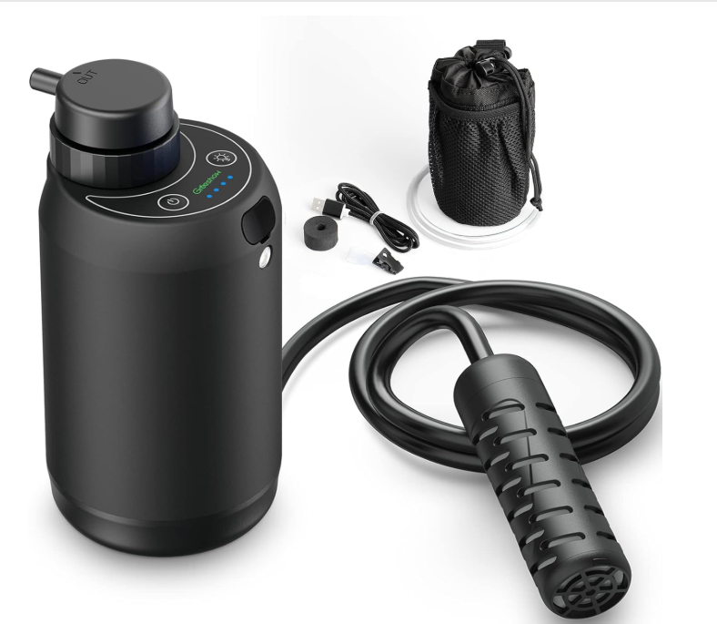 GreeShow 攜帶式 電動淨水器 隨身過濾器 登山 露營 戶外 防災 GS-2801 日本正規品代購