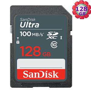 SanDisk 128GB 128G SDXC【100MB/s】Ultra SD UHS-I UHS C10 Class 10 SDSDUNR-128G 相機記憶卡