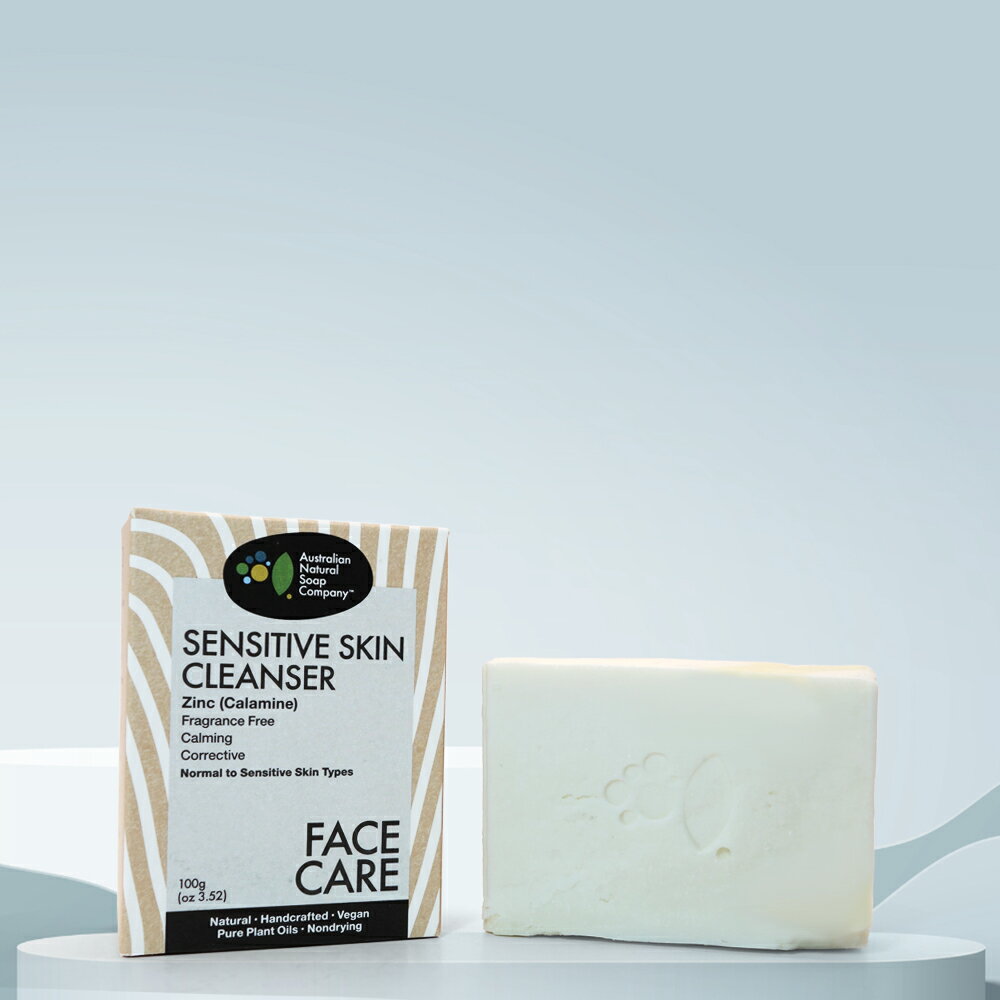 敏感肌膚潔面皂 –【Australian Natural Soap Company】天然植萃手工皂-現貨直出