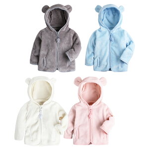 絨毛外套 小熊造型 保暖外套 立體耳朵 保暖外套 寶寶外套 男寶寶 女寶寶 82062