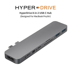 強強滾p-HyperDrive 8-in-2 USB-C Hub- 2色