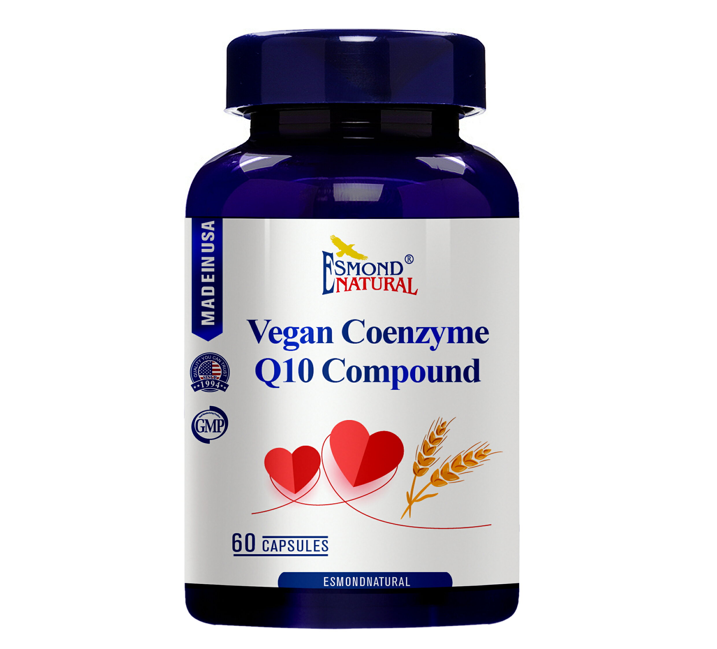 愛司盟輔酵素Q10複方膠囊 Esmond Vegan Coenzyme Q10 Compound