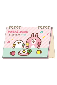 大賀屋 日本製 卡娜赫拉 2020 桌曆 萬年曆 年曆 月曆 日曆 行事曆 記事 裝飾 P助 正版 L00011517