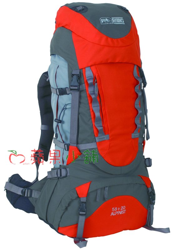 【【蘋果戶外】】犀牛 Rhino G-178【78公升】58+20 易調式背負系統揹包 國際背包客 臺製 附可拆式防雨套