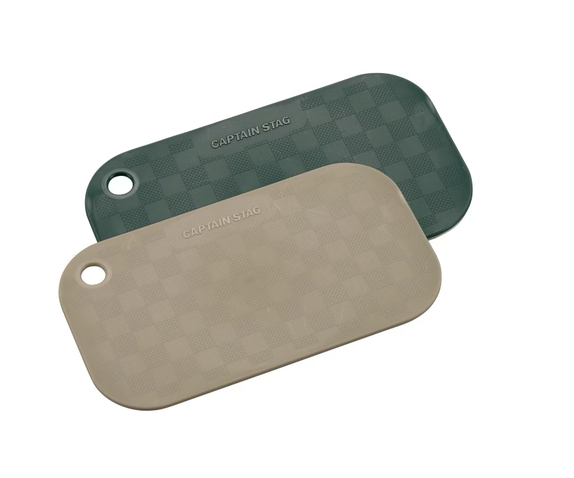 【【蘋果戶外】】Captain Stag UH-4715 小砧板(長形鋁炊鍋套組) 輕巧薄型砧板 兩片裝可區分生熟食 日本鹿牌