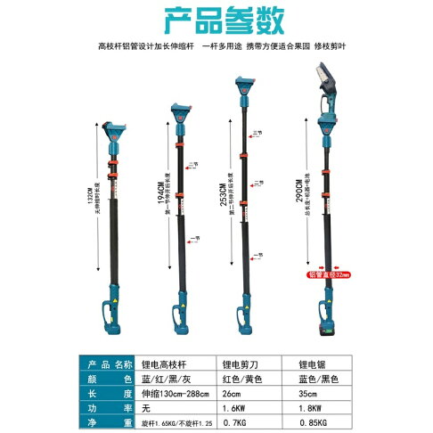 鋰電無刷高枝剪高枝鋸兩用組合 (牧田款) 21V(18V) 迷你電鏈鋸 高枝鋸 木鋸 修枝剪 樹枝剪 加長桿 | 不二屋 | 樂天市場Rakuten