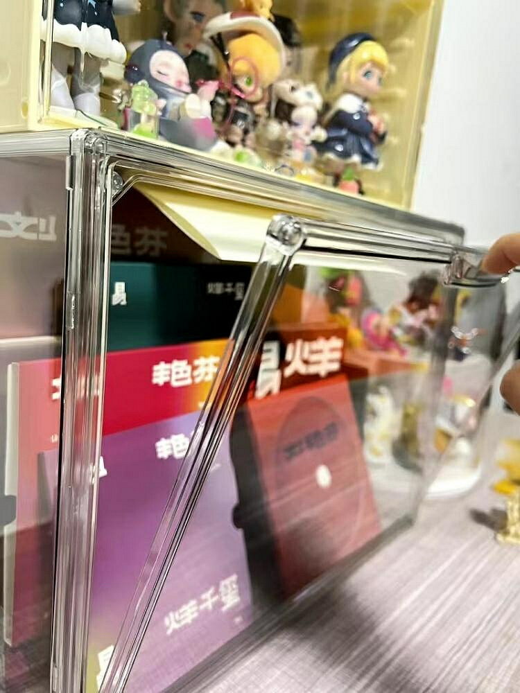 CD收納盒 劉艷芬專輯收納盒透明亞克力展示櫃周邊黑膠唱架子光碟CD收藏盒