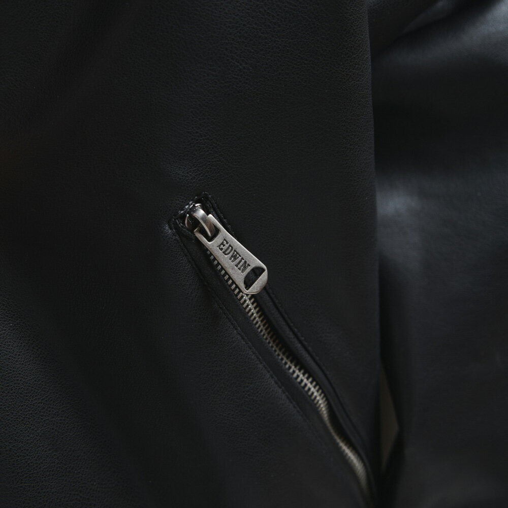 EDWIN 男款 AI皮外套 (黑色) 6