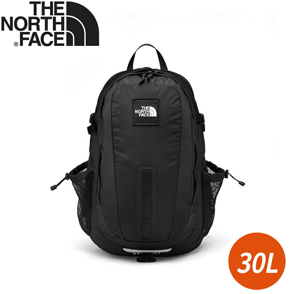 【The North Face 30L HOT SHOT 後揹包《黑》】3KYJ/電腦包/登山包/通勤揹包/休閒揹包