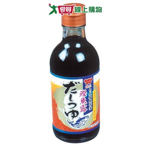 味全日式和風醬油－鰹魚口味340g【愛買】