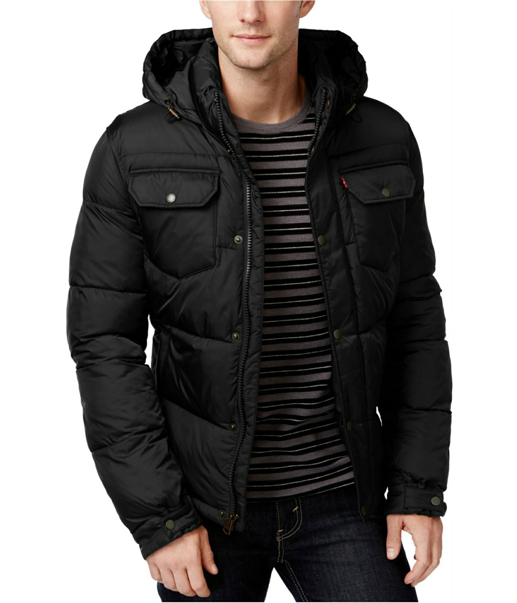 Tags Weekly: Levi's Mens Puffy Quilted Jacket | Rakuten.com