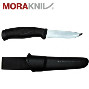 MORAKNIV 不鏽鋼直刀/露營小刀 Companion 瑞典製 12141/12092 黑