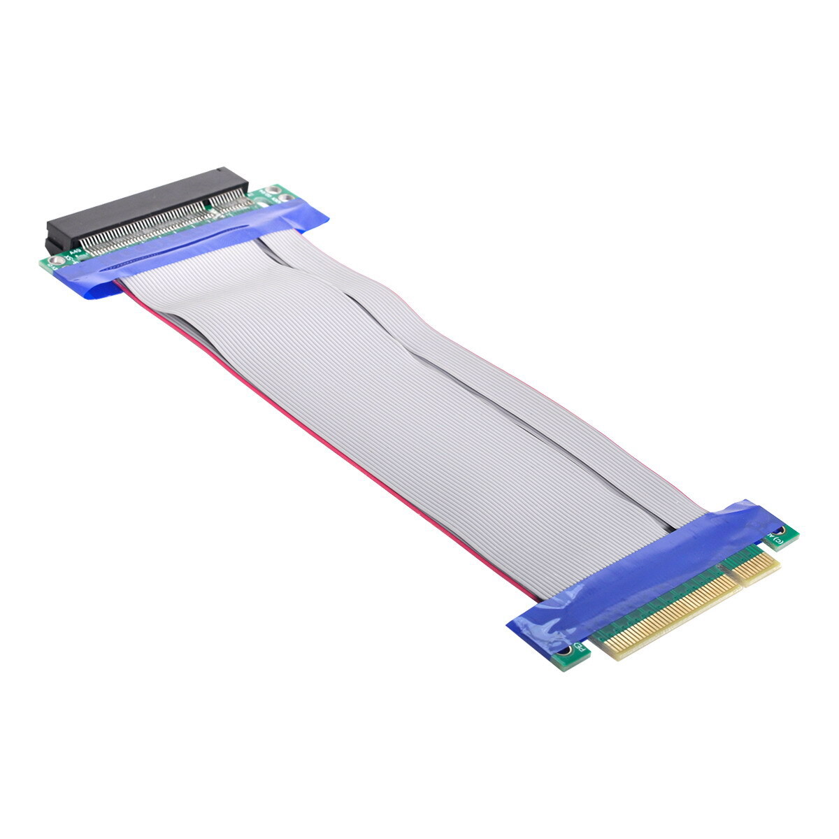 PCI-E 3.0 x8公對母延長線 pcie Riser卡8x帶供電直插卡測試顯示卡P【北歐家居生活】