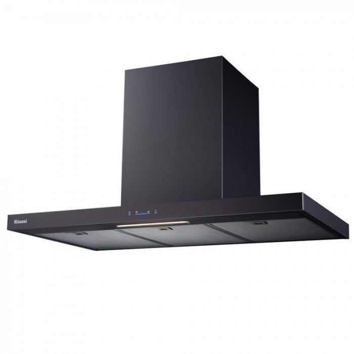 (全省原廠安裝)林內牌 RH-1231(B)/ 黑色 120cm 倒T式高質感不銹鋼排油煙機【APP 4%回饋】 結帳94折