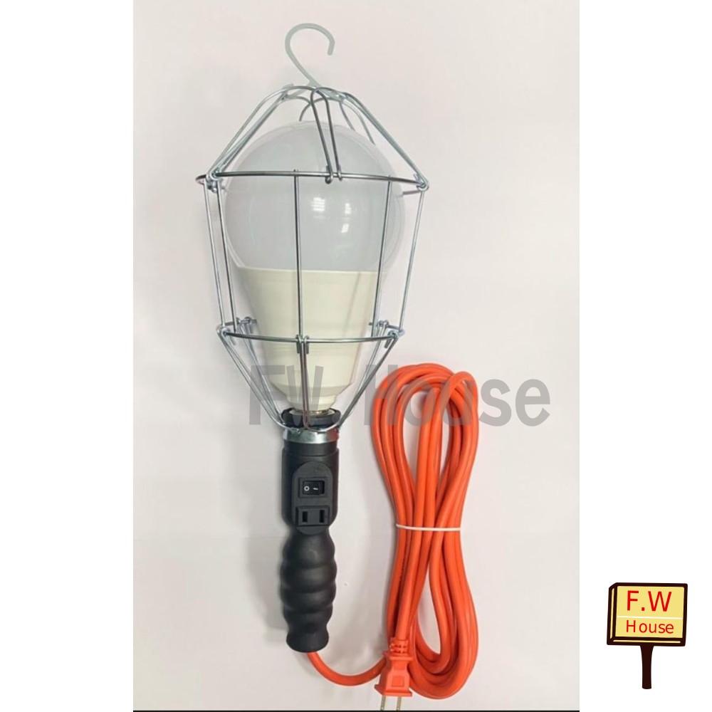 附發票 臺製 大燈網工作燈具 大網工作燈 工作燈 led工作燈 粗線 15尺 夜市吊燈 工地燈 工廠打燈