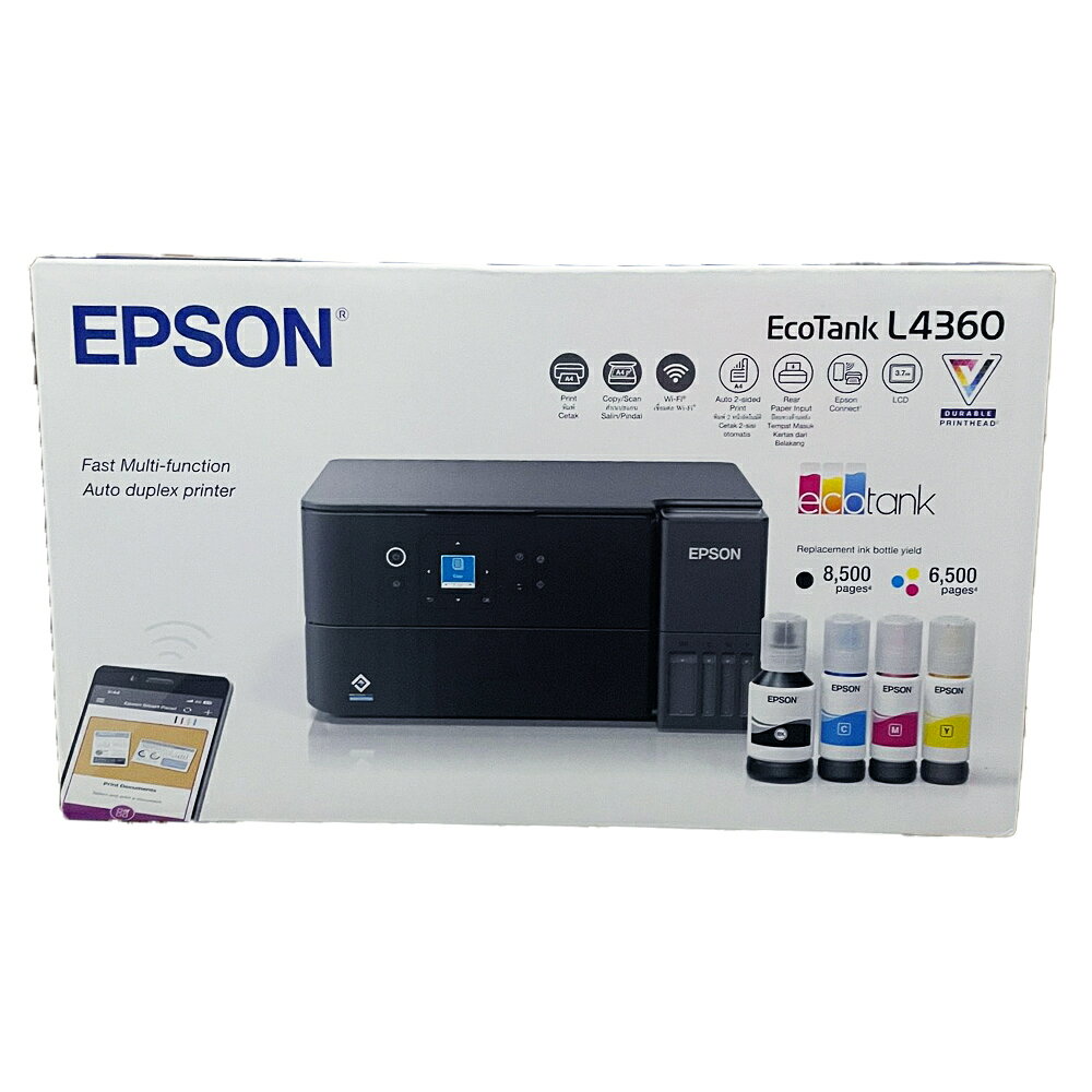EPSON L4360 全新品 高速三合一Wi-Fi 多功能印表機《連續供墨》