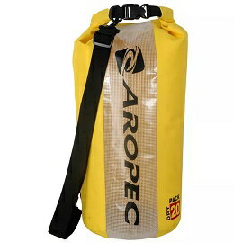 [ AROPEC ] 洶湧20L側背防水袋 黃 / 乾式袋 防水側揹包 / DBG-WG600-20L-YL