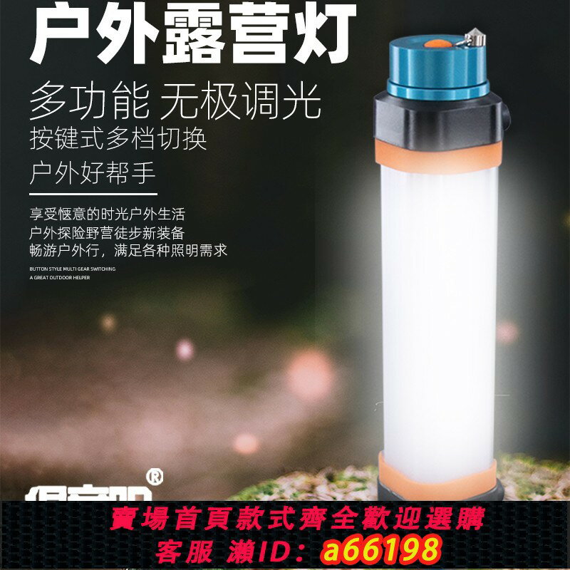 【臺灣公司 可開發票】戶外露營燈超長續航照明野營燈多功能驅蚊led照明營地燈充電掛燈