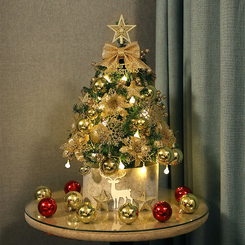聖誕樹 聖誕樹大樹聖誕節裝飾diy桌面發光豪華發光樹加密客廳60/90/1.8米 米家