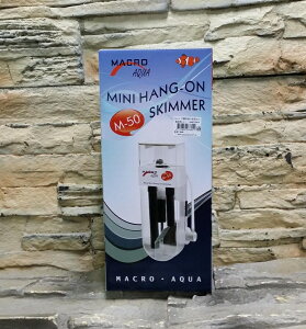 【西高地水族坊】台灣Macro現代 Mini Hang-On Skimmer 新型外掛式蛋白-附針葉馬達 M-50