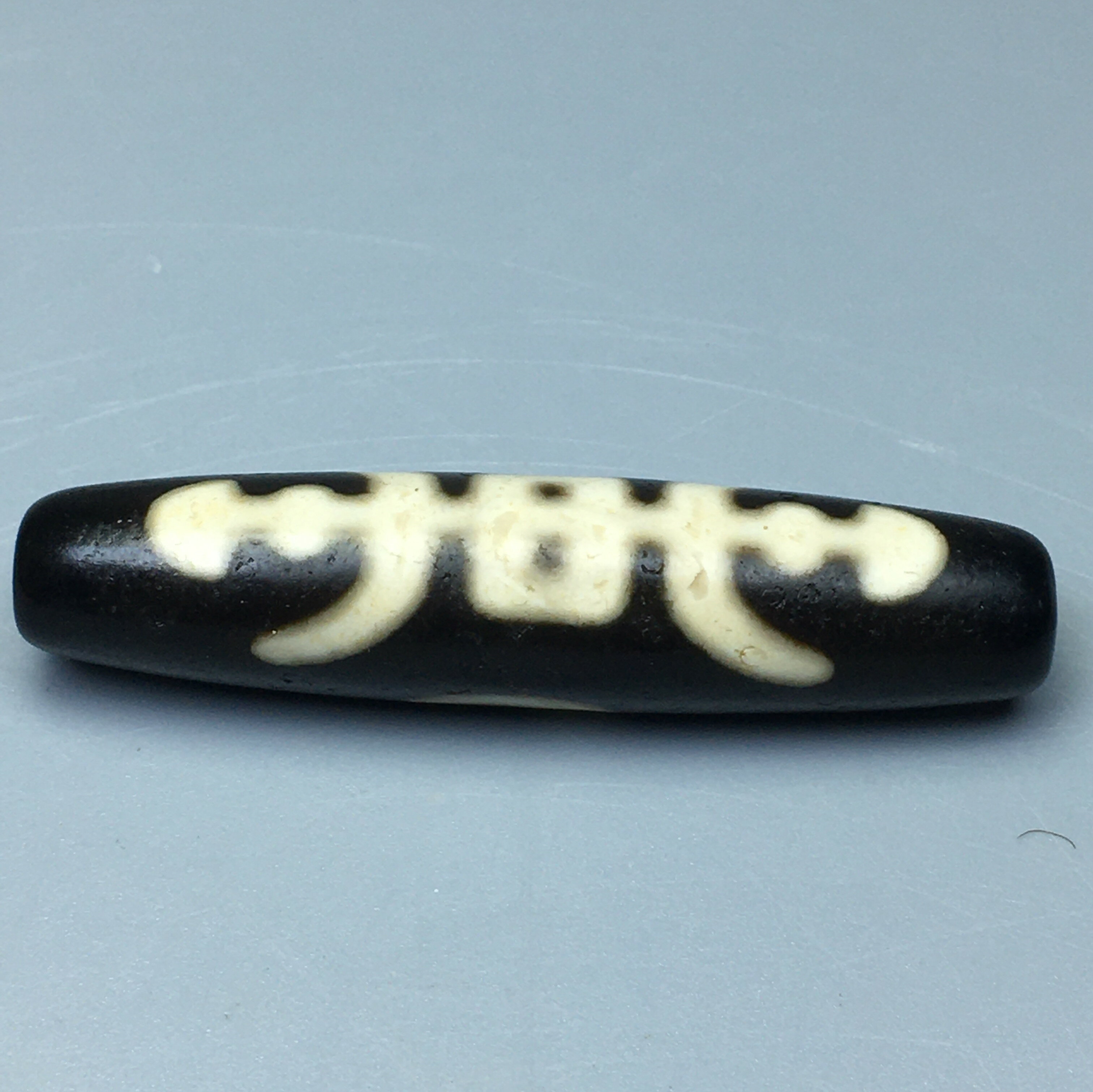 【高級天珠/高級ジービーズ】福壽天珠 《藏珠家天珠》延年益壽 增福增壽之表徵 福壽天珠項鍊