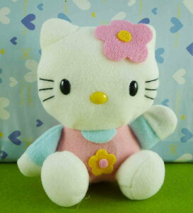 【震撼精品百貨】Hello Kitty 凱蒂貓 絨毛磁鐵-粉色全身造型【共1款】 震撼日式精品百貨