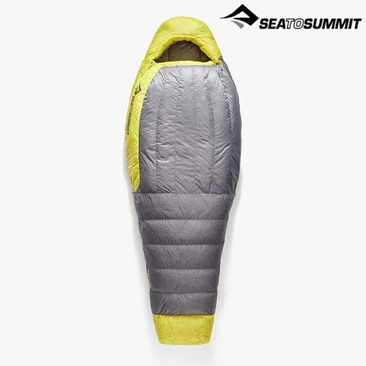Sea to Summit Spark W -1極輕暖鵝絨睡袋/登山睡袋/羽絨睡袋 淺灰黃(-1~-7℃) STSASL041071