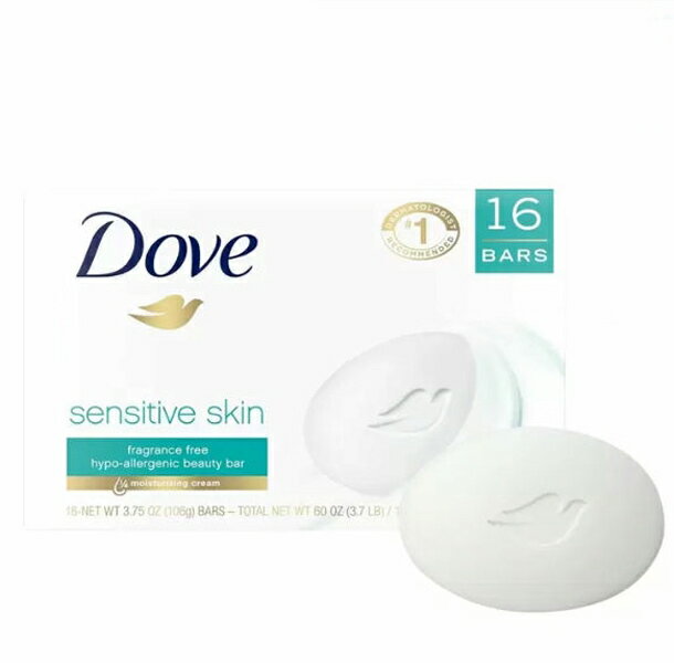 [COSCO代購5] WA1421933 Dove 多芬舒敏香皂 106公克 X 16入