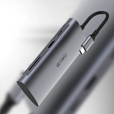 【WiWU】Type-C 7合1擴充轉接器 A731HP【APP享6%回饋】
