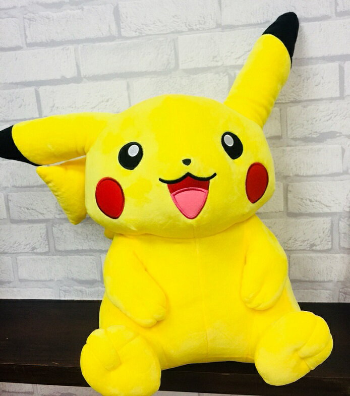 正版 皮卡丘 娃娃 玩偶 玩具 兒童玩具 枕頭 大布偶 抱枕 靠枕 精靈寶可夢 神奇寶貝 T00120532