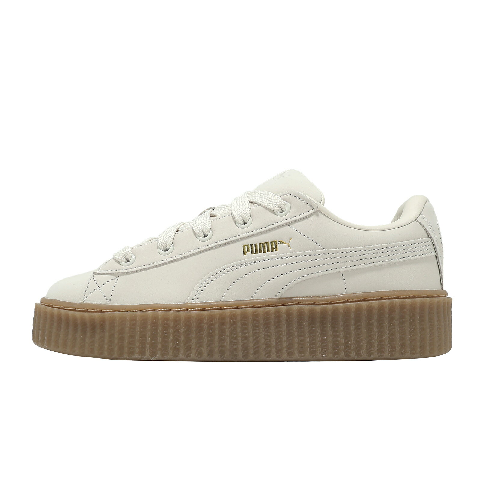 Puma 休閒鞋 Creeper Phatty Nubuck JR 大童 女鞋 米白 聯名 399866-03