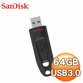 <br/><br/>  ★原廠公司貨附發票★ SanDisk Ultra CZ48 64GB USB 3.0 隨身碟<br/><br/>