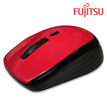 <br/><br/>  FUJITSU富士通 FR400 紅 USB無線光學滑鼠 [天天3C]<br/><br/>