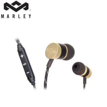 <br/><br/>  Marley (EM-JE033-GN) 金色 Uplift - 3BM - Grand 3鍵式入耳式耳機麥克風 [天天3C]<br/><br/>