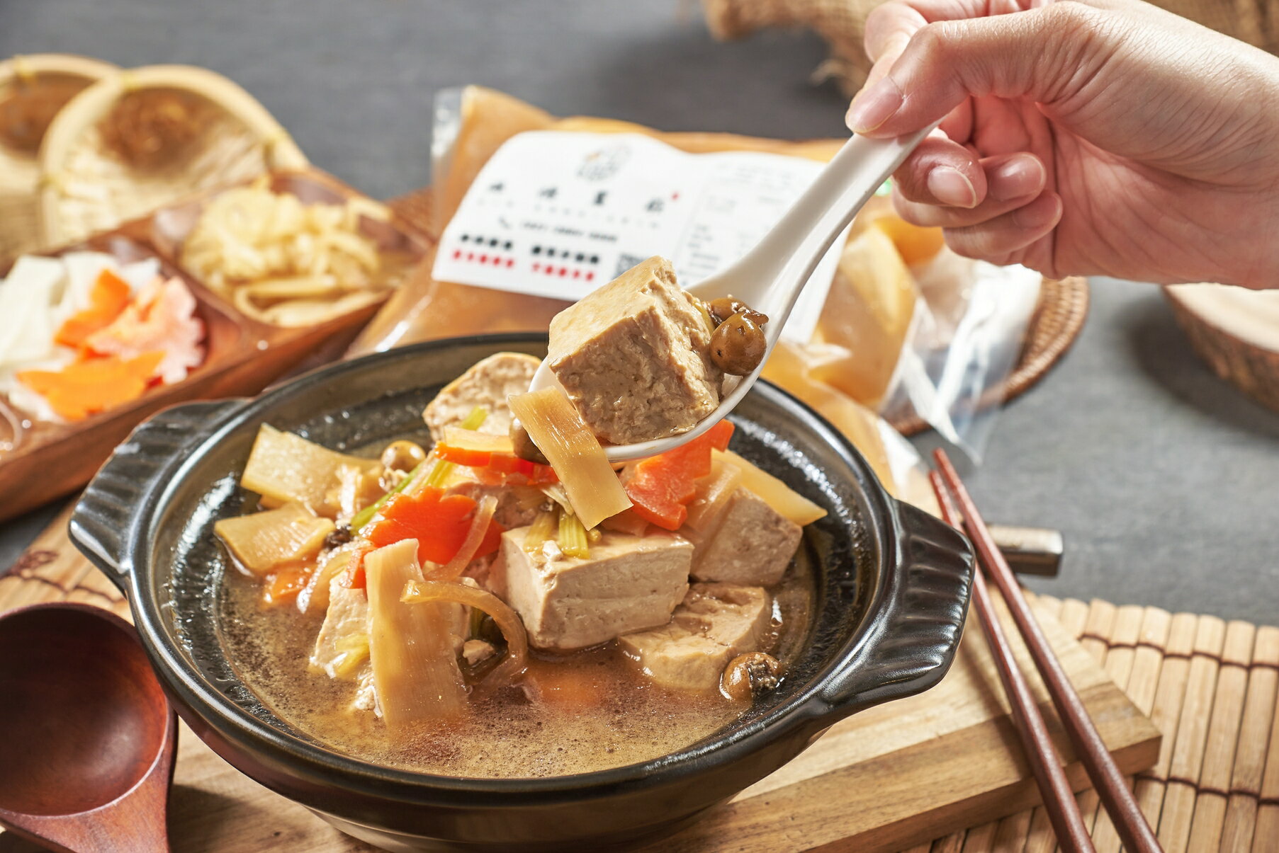 舜德農莊 樹子臭豆腐(純素) 950g±50g 1