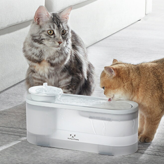免運 寵物飲水器 美的貓咪飲水機寵物喝水器流動循環不插電活水貓用水盆流水喂水器