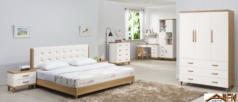 亞倫傢俱*安摩爾6尺床頭片 1